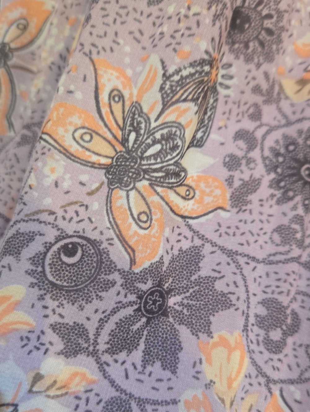 Victoria's Secret Multi-Color Floral Print Pleated Skirt - Picture 3 of 7